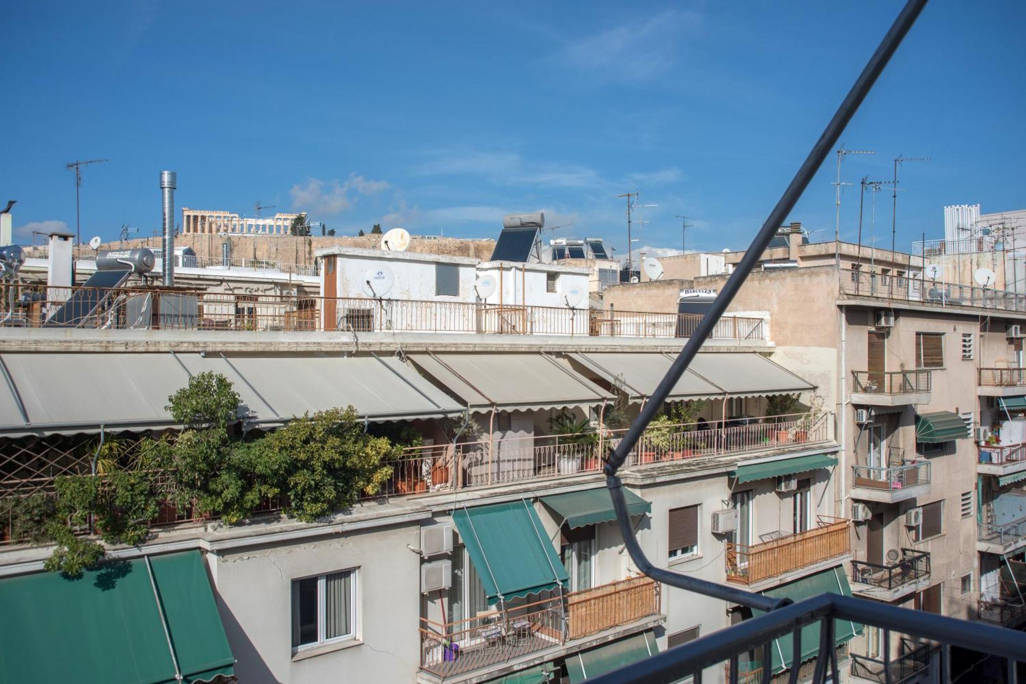 Acropolis View Apt In Koukaki Athen Exterior foto