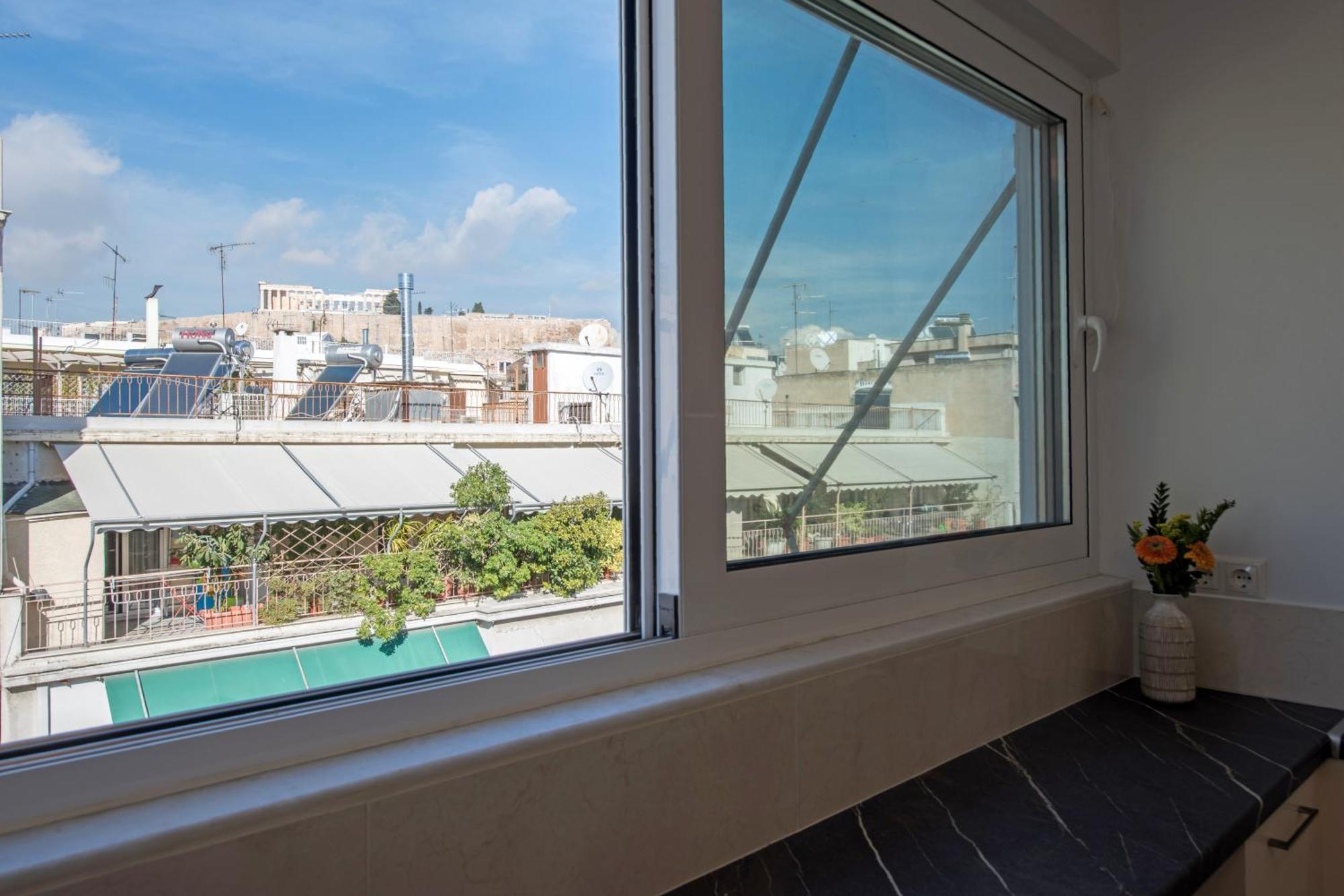 Acropolis View Apt In Koukaki Athen Exterior foto