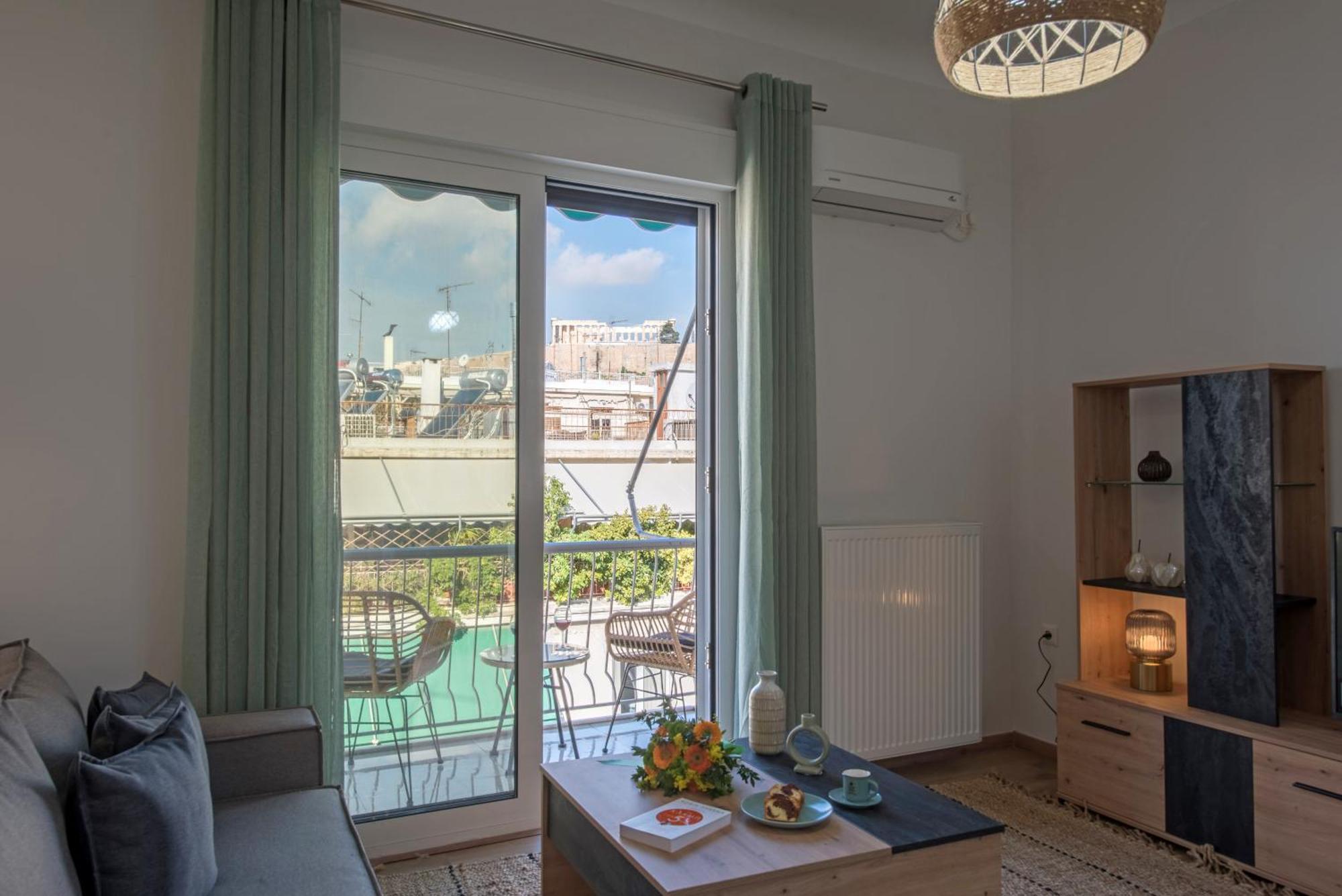 Acropolis View Apt In Koukaki Athen Exterior foto